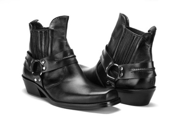 Super Motorcycle Cowboy Boots 610 Мужская кожа