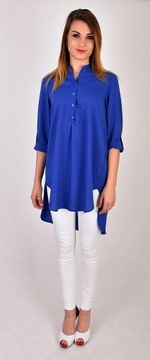 ДЛИННАЯ АСИММЕТРИЧНАЯ ТУНИКА ДЛЯ МАТЕРИАЛОВ, ЦВЕТА R - 38