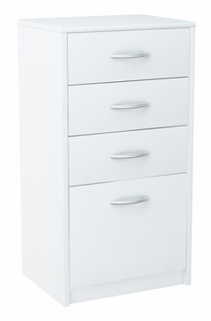 Комод 45см 4S WHITE книжный шкаф с 4 ящиками ROB