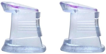 G12-53 NAKŁADKI Osłonki Żelowe FLEKI OCHRONNE NA OBCASY SZPILKI 1x2 cm - S