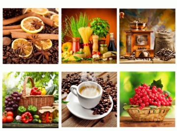 Obraz/y na płótnie do kuchni 30x30 RÓŻNE WZORY !!!