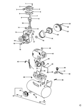 Вентилятор компрессора Stanley 8216035SCR011