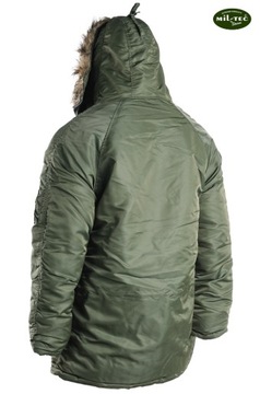 ALASKA PARKA N3B Базовая зимняя куртка OLIV - XS