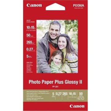 Papier Canon Plus Glossy Photo 10x15cm 50ark 265g!