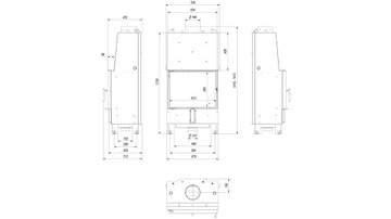 фото ориг. №2, Water insert grilles lucy 12 kw 676x407x1384 mm