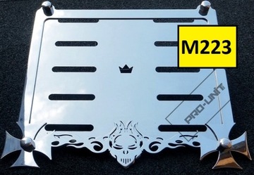 Регистрационная рамка HONDA для GOLDWING GL Inox