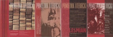 PAMIĘTNIK LITERACKI 2003 zeszyt 1 + 2 + 3 + 4