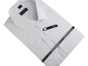 ОДНА БЕЛАЯ РУБАШКА 35/36 164-170 СУПЕР ТОНКАЯ