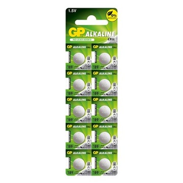 50x baterie alkaliczne GP 189 LR1130 AG10 L54 G10