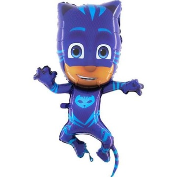 BALON na hel 90cm PIDŻAMERSI PJMASKS CATBOY CONNOR