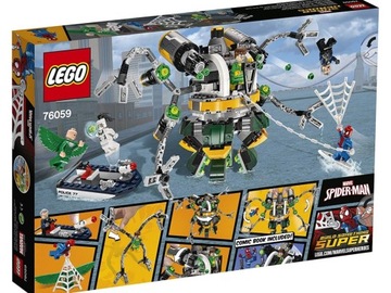 Lego 76059 @@ ЛОВУШКА ТЕНТАКТОР @@ Человек-Паук + Ок