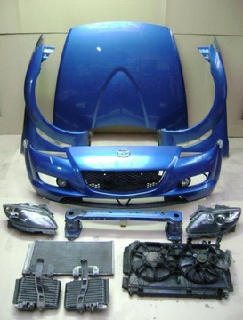 SVĚTLO XENON CHLADIČ VENTILÁTOR MAZDA RX8 1.3 231