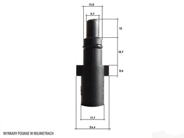 REDUKCJA BAYONET DO STIHL NILFISK ZŁĄCZKA WTYK