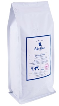 Kawa ziarnista Coffee Nation 100% Arabica Brasil Santos 1 kg