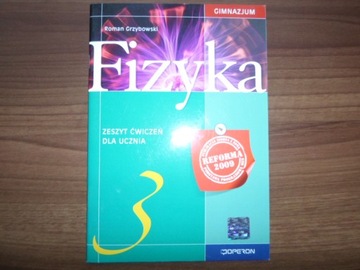 Тетради ФИЗИКА 3 для младших классов средней школы Grzybowski OPERO