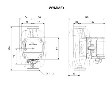 ЦИРКУЛЯЦИОННЫЙ НАСОС Grundfos ALPHA1 L 25-40