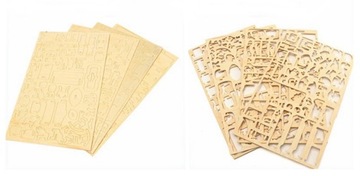 фото ориг. №3, Rhinoceros white fold wooden puzzle 3-door m018