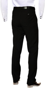 Spodnie męskie klasyczne garniturowe duże w pasie 138cm R.66