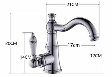 фото ориг. №3, Washbasin faucet freestanding retro royal black matte
