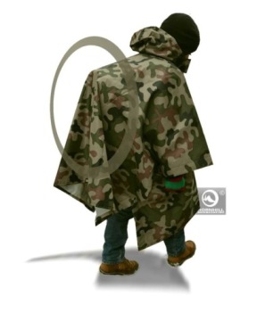 PELERYNA PRZECIWDESZCZOWA + ODBLASK DZIECI SCOUT 6