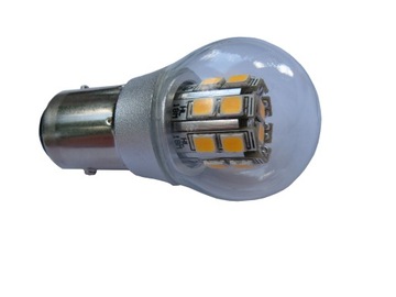 BAY15D двухнитевая светодиодная лампа 6 В постоянного тока 21/5 Вт Стоп