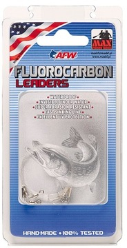 Przypon Fluorocarbon + Quick Link, 8 kg–30 cm, MAX