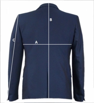 МОДНЫЙ ТЕМНО-СИНИЙ КОСТЮМ R56/98/164 SLIMFIT TK260