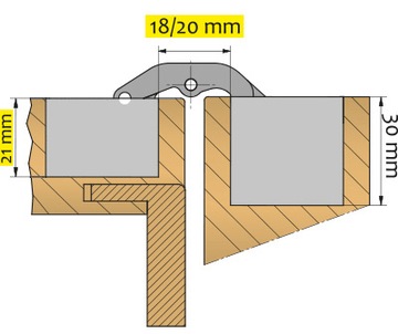 OTLAV INVISACTA 300 3D петля ЧЕРНАЯ ВЫДВИЖНАЯ 60кг