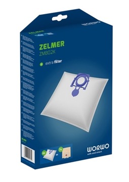 HEPA ФИЛЬТР + ПАКЕТЫ ZELMER Clarris + Twix ZVC385SA