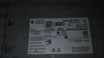 Audi Q5 80A Мультимедийный контроллер MMI 8W0035193A