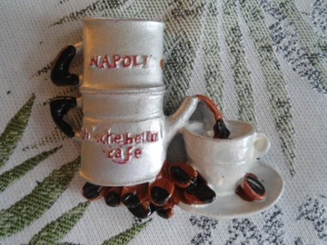 фото ориг. №1, Магнит на холодильник италия neapol кофе expresso