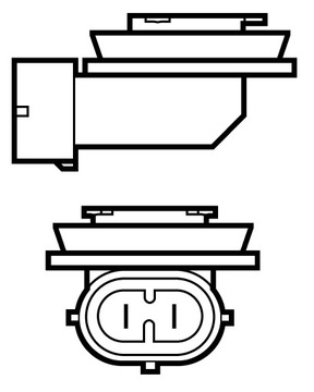 Передний патрон лампы H8 H9 H11 / патрон PGJ19