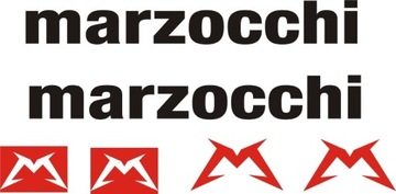 MARZOCCHI BOMBER 102-1B naklejki na amortyzator