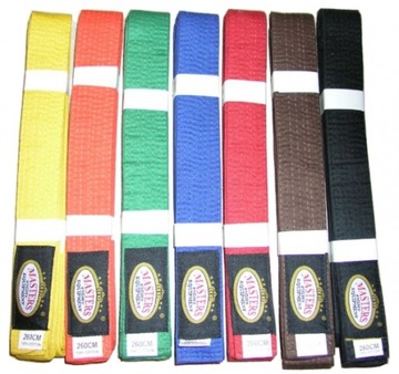 РЕМЕНЬ КИМО КАРАТЭ АЙКИДО ДЗЮДО, ЗЕЛЕНЫЙ __ 260 см