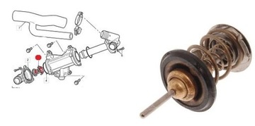 TERMOSTAT ROVER 25 45 MG ZR ZS 2.0 DIESEL