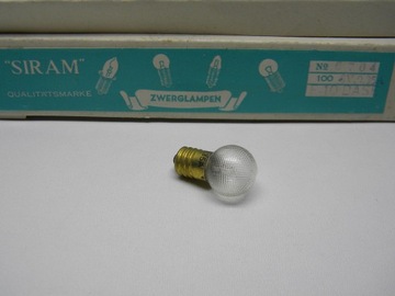 Żarówka Lampy Przód SIRAM E-10 6V 0.35A /E36/