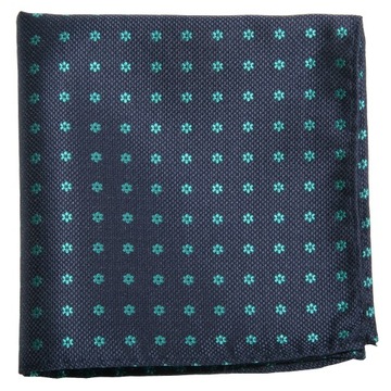 КАРМАННАЯ ПРОВЕРКА - ТРУБА, ПУГОВИНКИ, ТЕМНО-СИНИЙ ЖАККАРДОВЫЙ