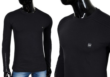 Bluza Męska Longsleeve Mondo Exclusive Jesień Slim