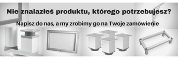 НОЖКА МЕБЕЛЬНАЯ НОЖКА 40х40х100мм ЭЛЕКТРОПОЛИРОВКА