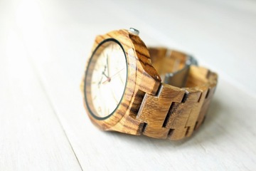 Drewniany zegarek EkoCraft NIGHTINGALE elegancki