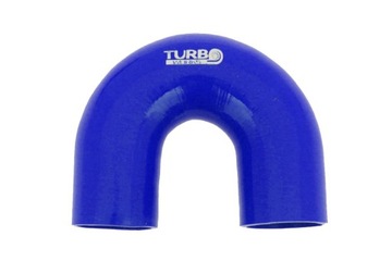 Kolanko silikonowe TurboWorks Blue 180st 76mm
