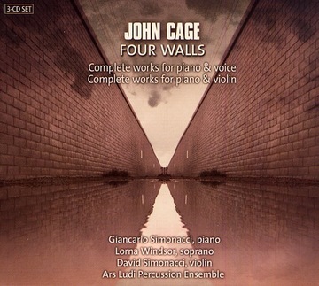 JOHN CAGE Four Walls (3CD)