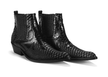 Nowość! Kowbojki KROKODYL, model 631 skóra 39-46