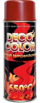 Lakier odporny na temperaturę czerwony 400ml