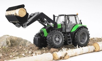 BRUDER 03081 ТРАКТОР DEUTZ ТРАКТОР С ПОГРУЗЧИКОМ