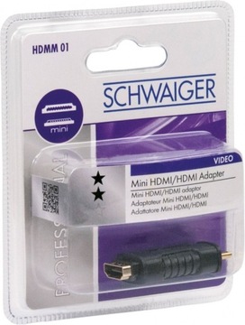 АДАПТЕР SCHWAIGER HDMI / MINI HDMI