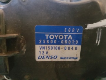 TOYOTA VERSO 09-13 D4D КЛАПАН EGR