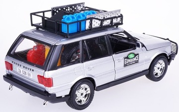 RANGE ROVER 4X4 МЕТАЛЛ МОДЕЛЬ BBURAGO 1:24 СЕРЕБРЯНЫЙ