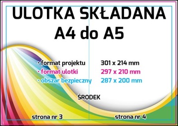 ЛИСТОВКИ-Папки от А4 до А5 DL 1000 шт. 170г.