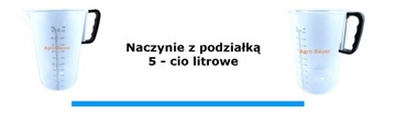 Контейнер со шкалой 5 литров для опрыскивания.